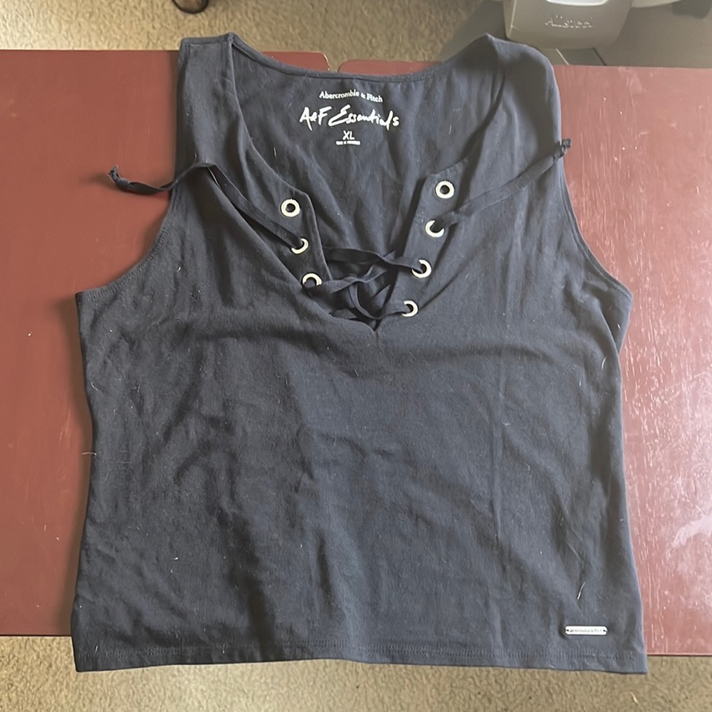 Abercrombie & Fitch Essential Cropped Tank